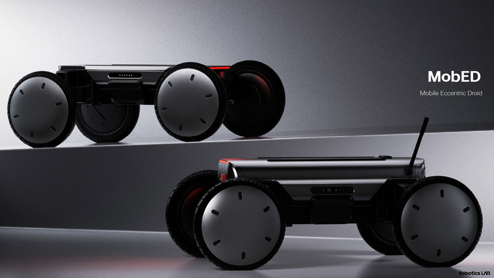 현대차·기아, 자율주행 로봇 '모베드' 양산 모델 첫 공개