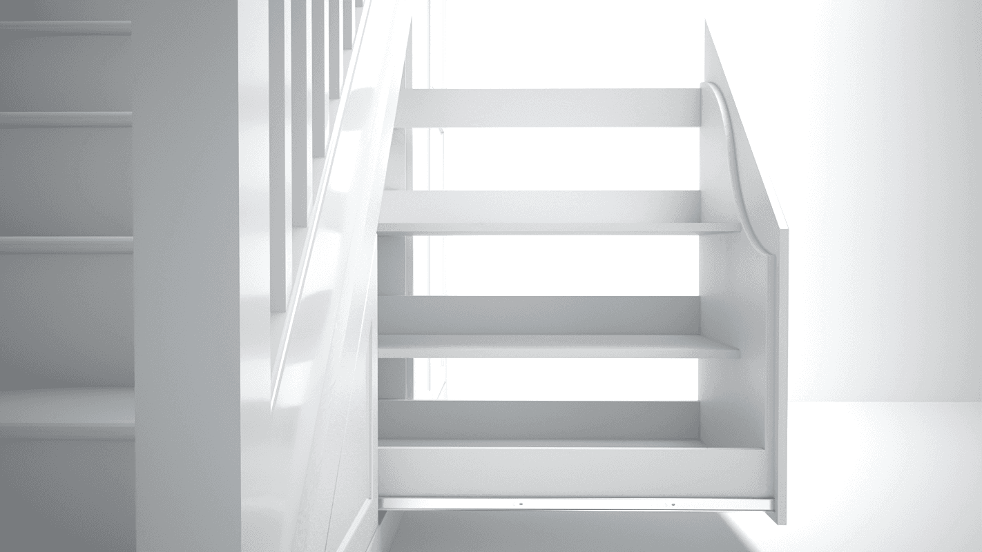 Push to Open Shoe Space