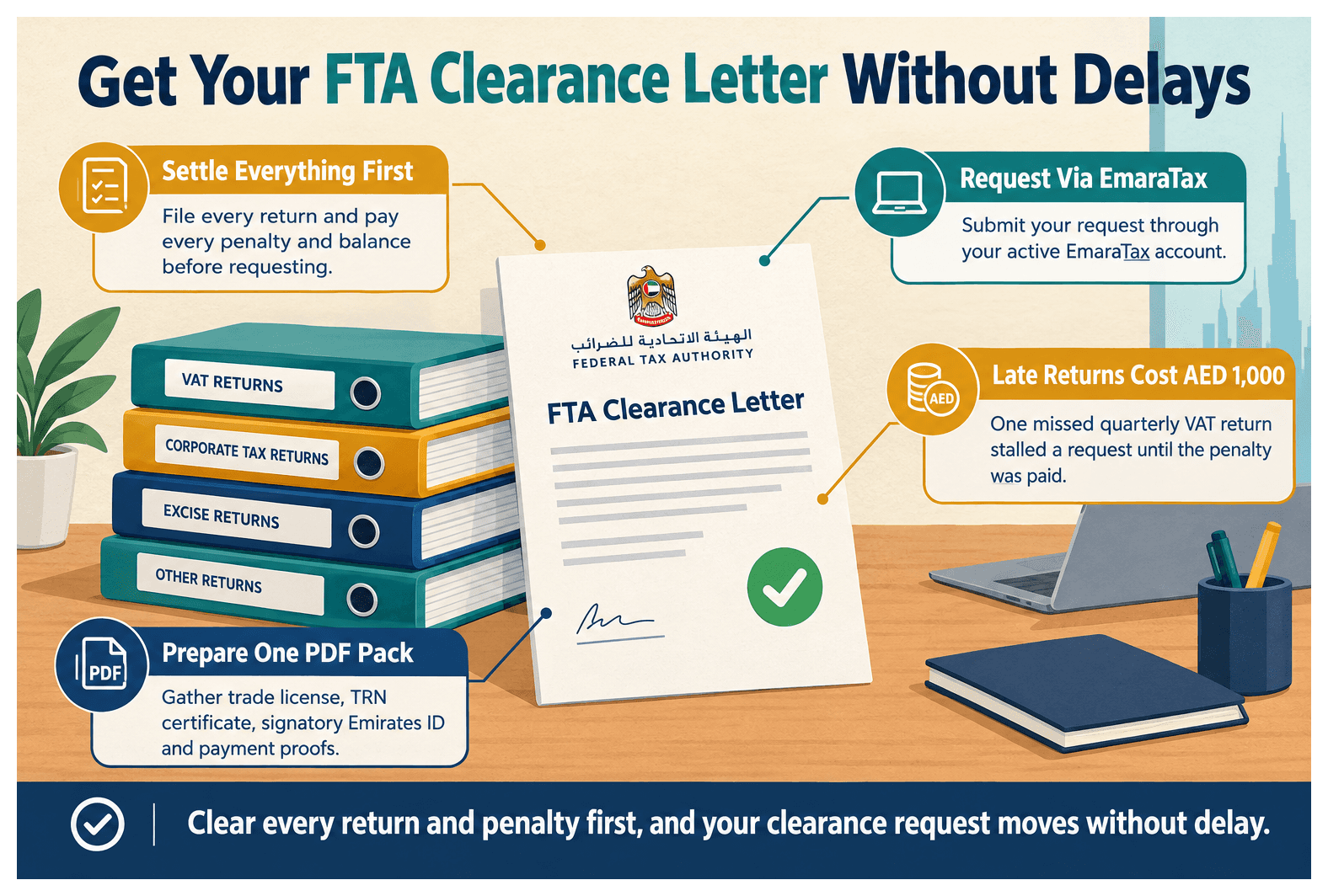 Infographic: How to Get a Clearance Letter From the FTA