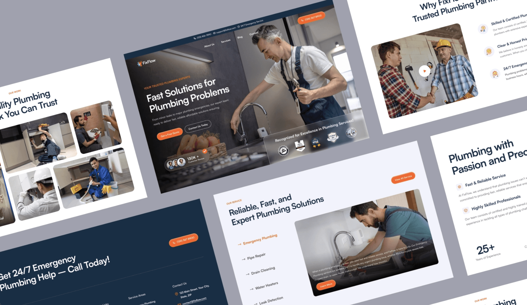 ai tech Website design