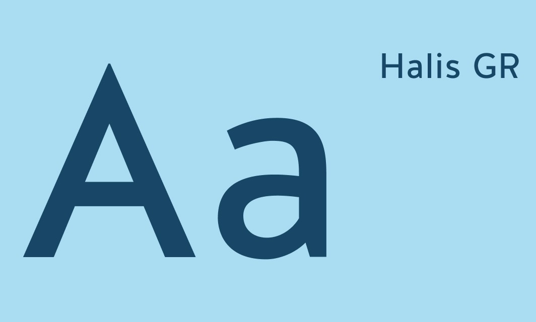 Halis GR font