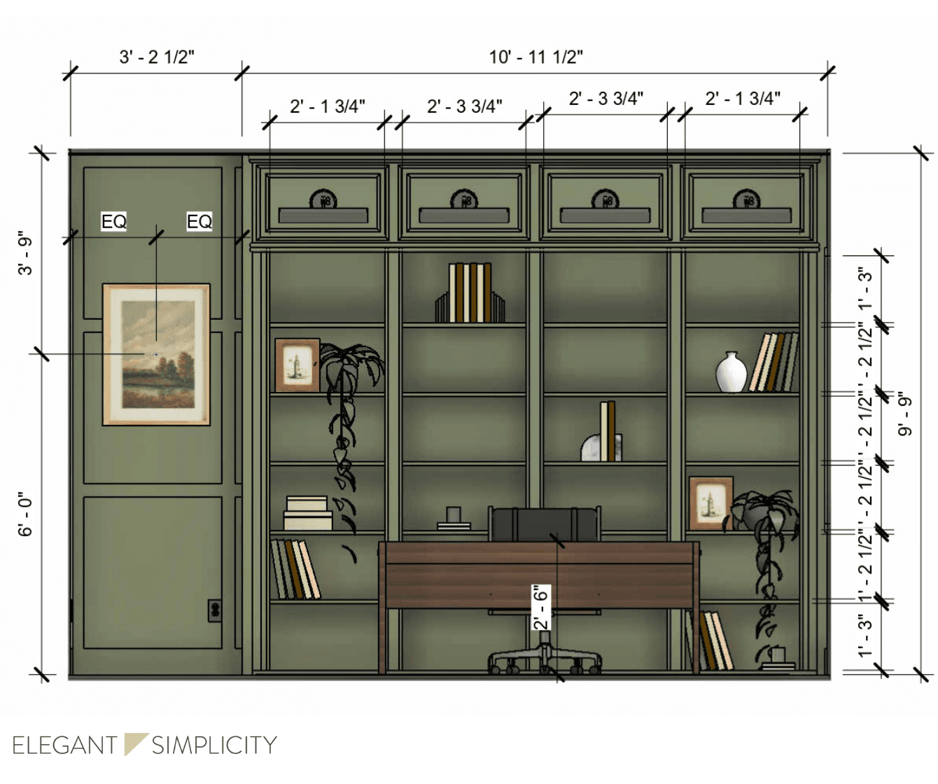 We’re so excited to share details from The Wedgewood House: Office –– one of our favorite interior design + professional organizing projects in Seattle, WA.
