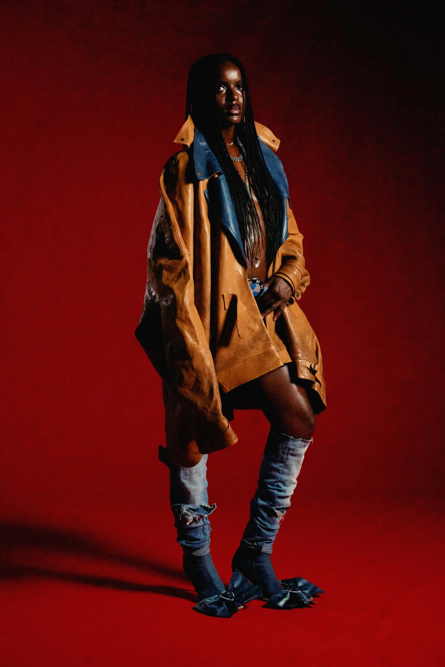 Batch.Works product catalogue book on a work top with a graphic printed image on the front