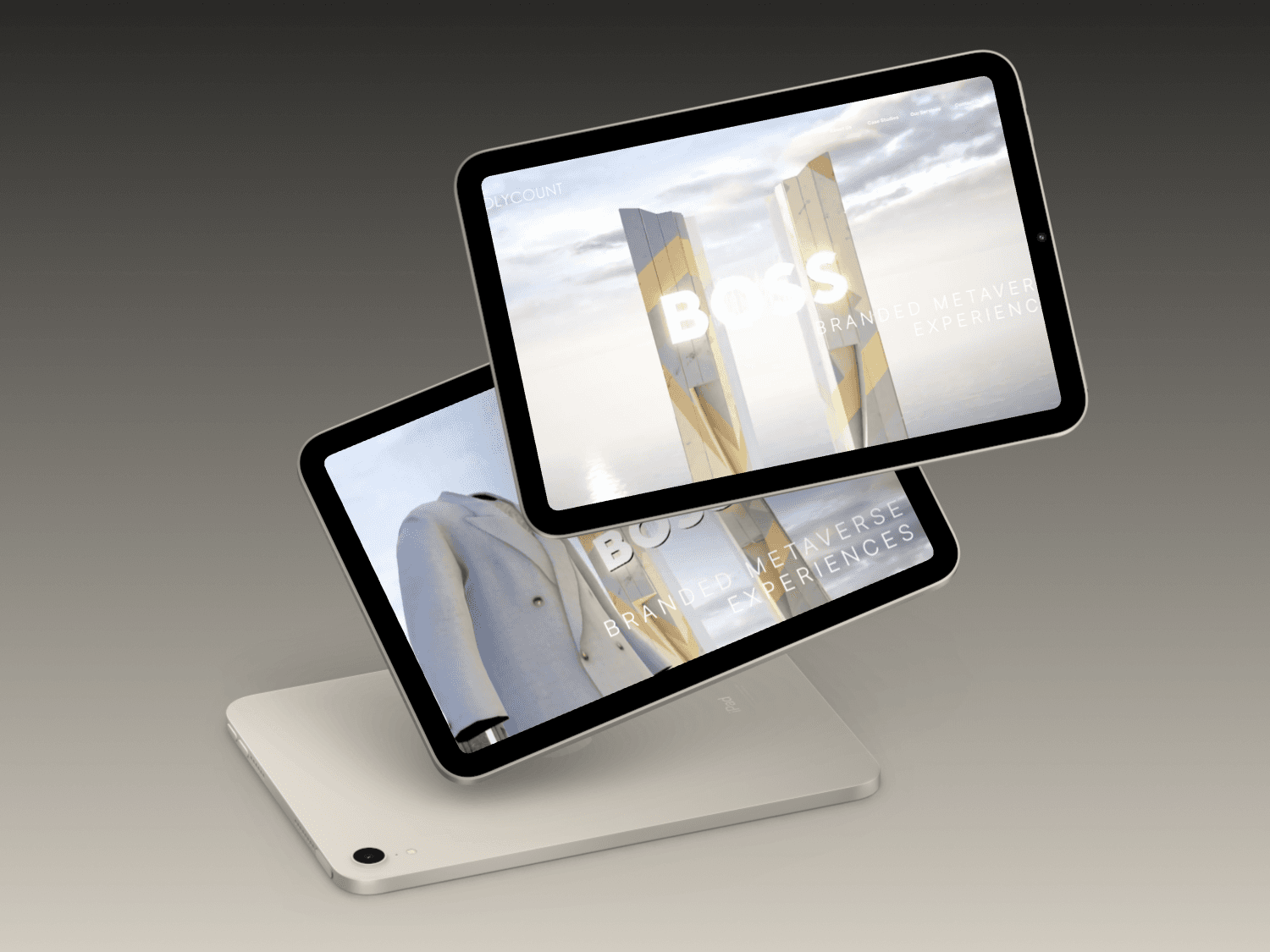 Responsive website design for Polycount by VaporAviator, built on Wix with dynamic data visualization and streamlined navigation.