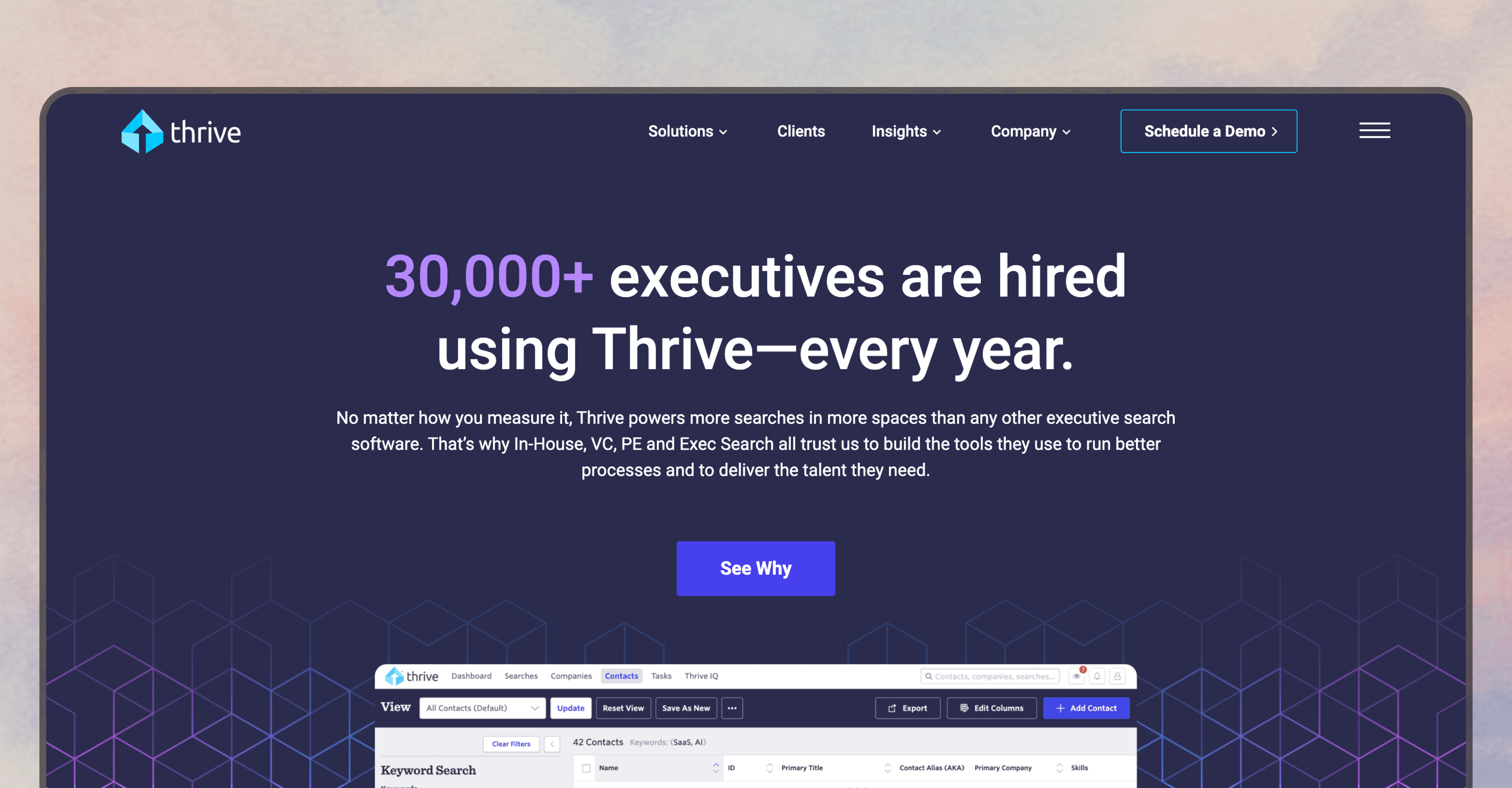best ats tool for executive search firms thrive
