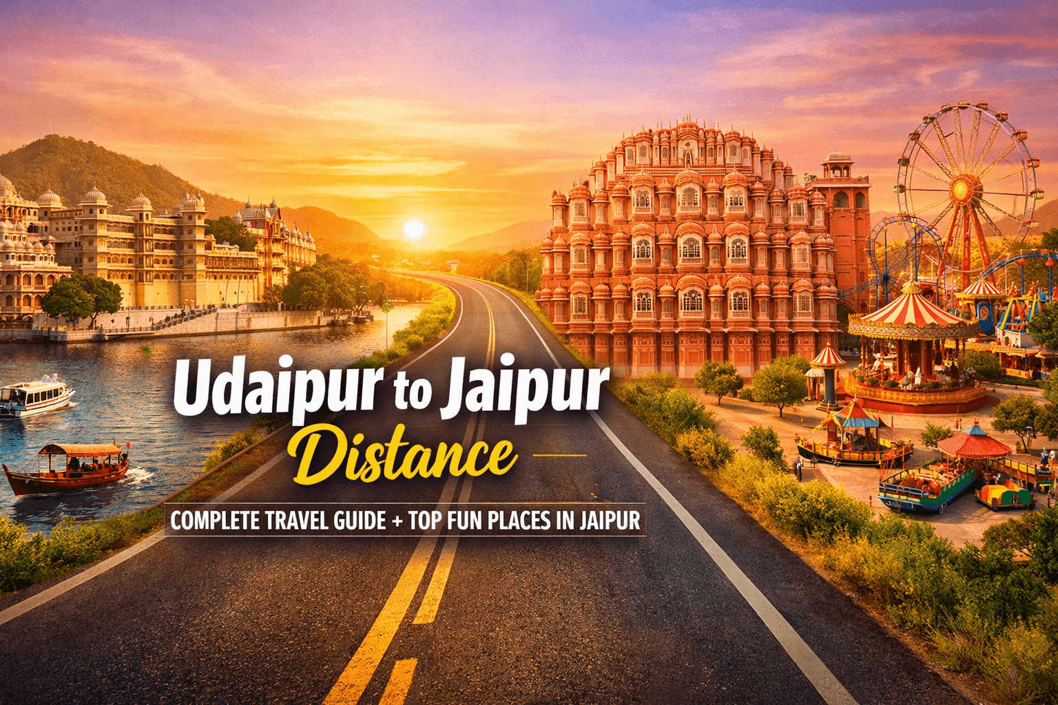 Udaipur to Jaipur Distance : Complete Travel Guide