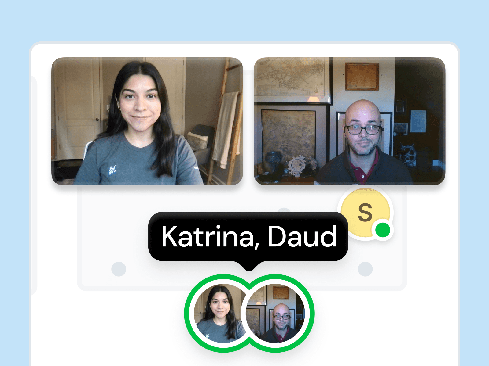 Imagem de um escritório virtual no Gather