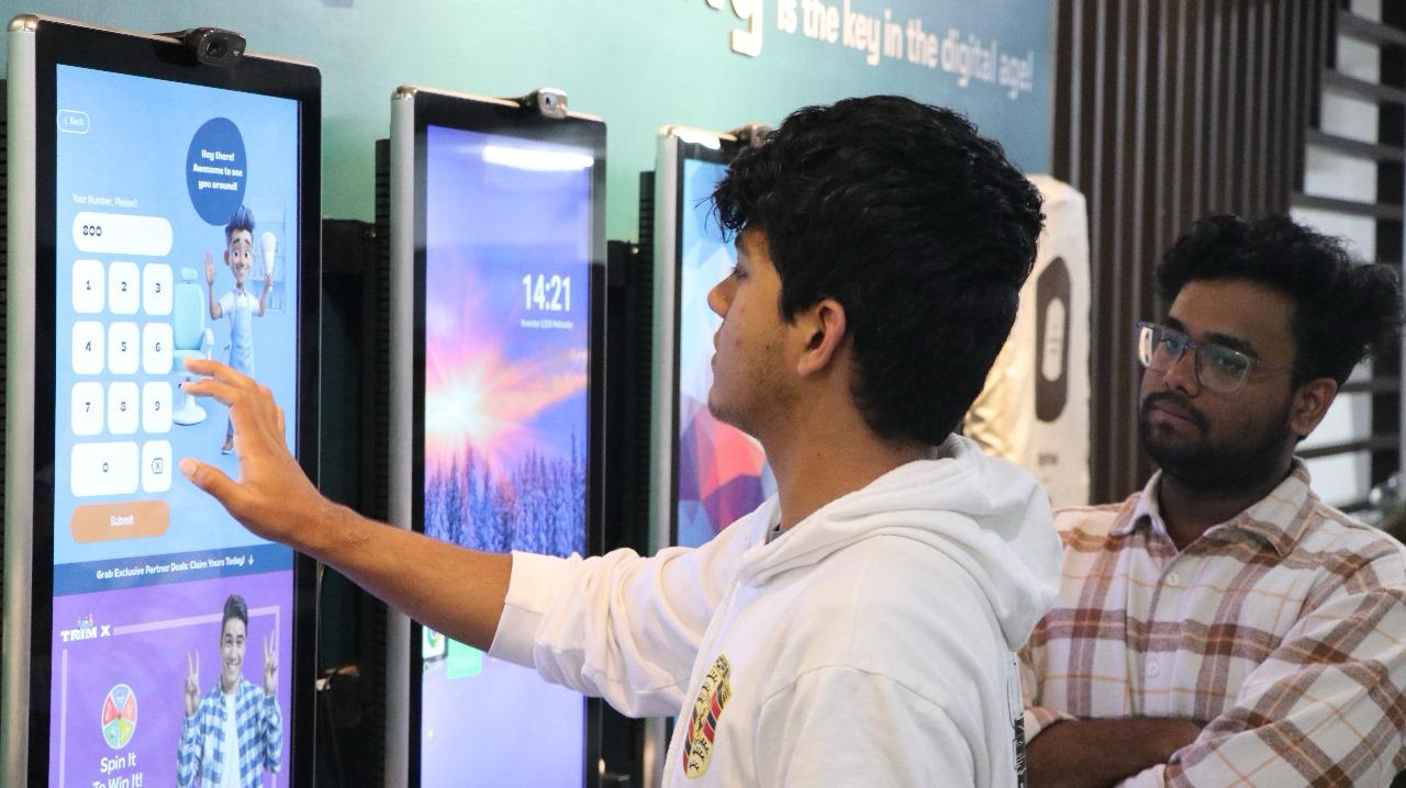 Michael Carter in a dark background