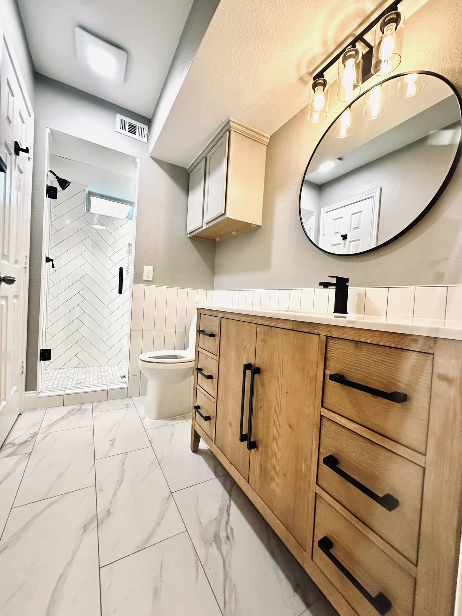 New room in a home addition in McKinney, TX