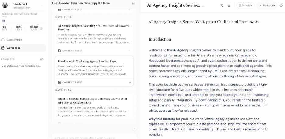 An image of Freelio's budget ui