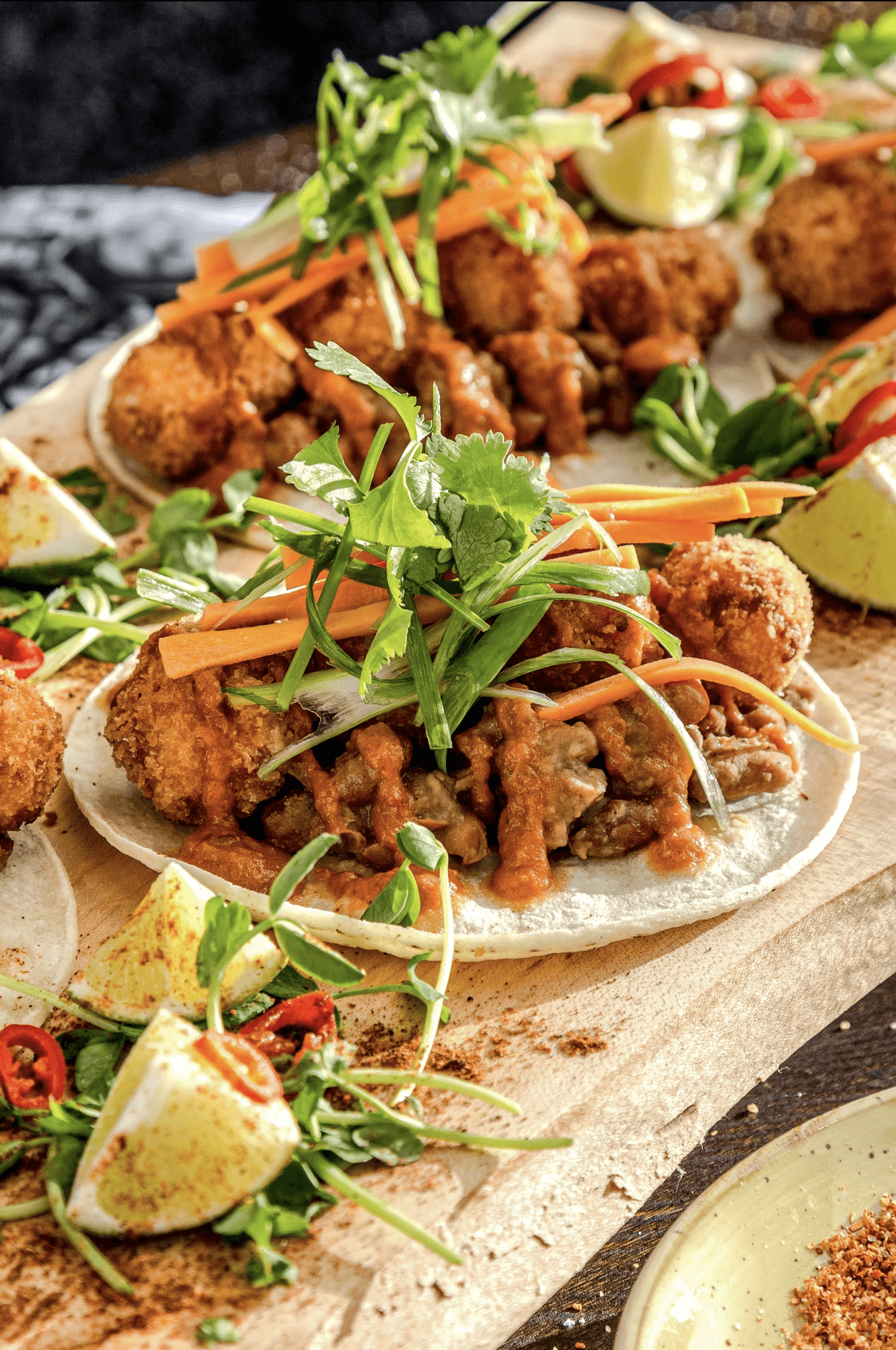 Rear view of black car