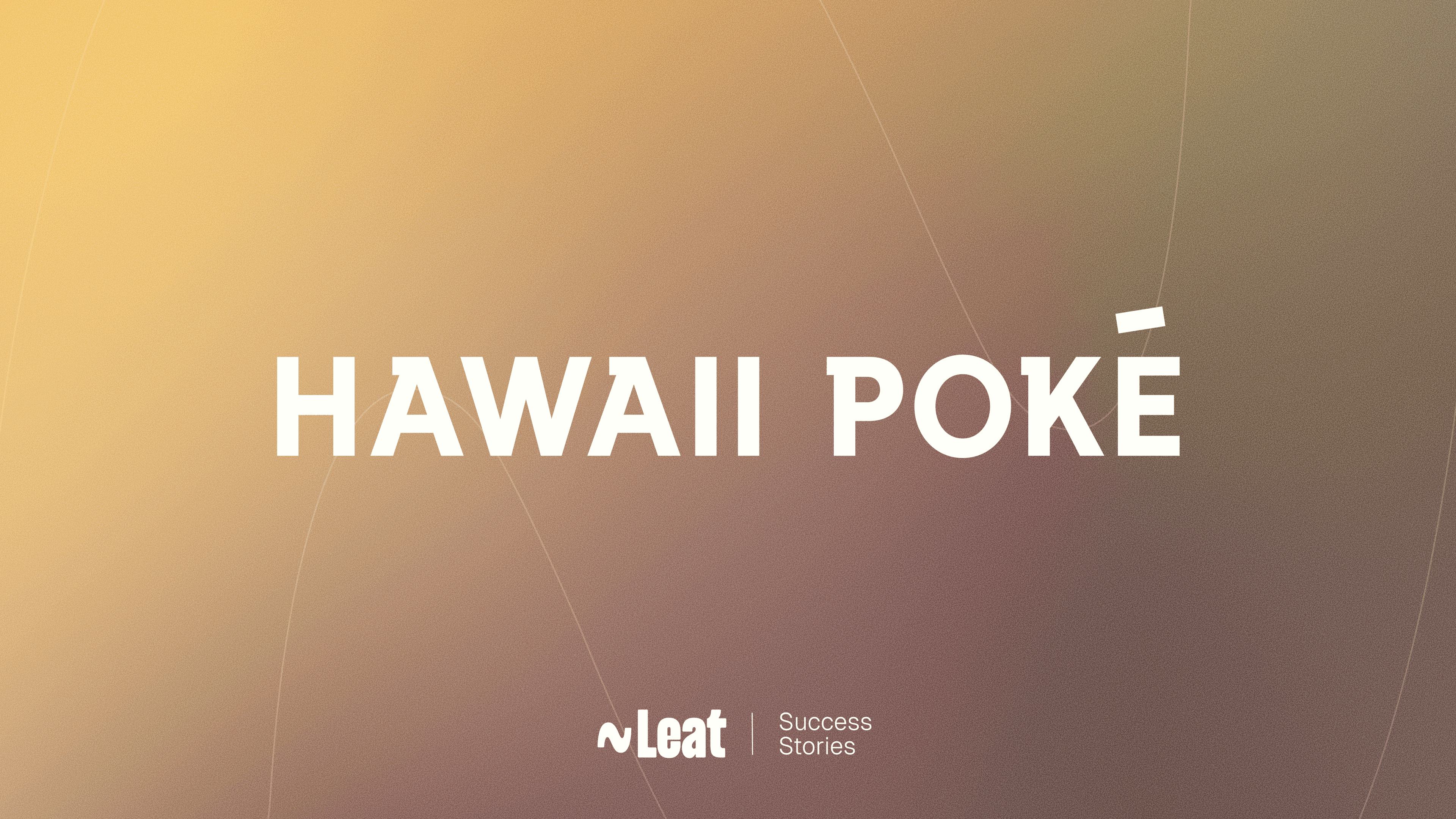 Hawaii Poke's owner at one of their Stockholm locations
