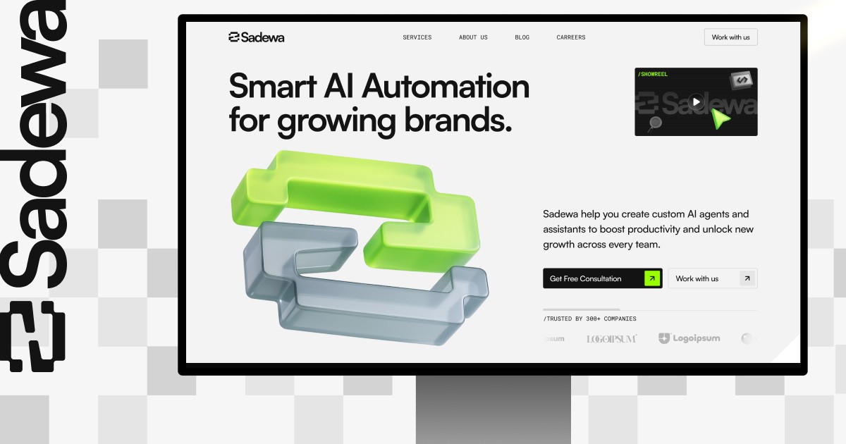 Sadewa - AI Automation Agency Framer Template