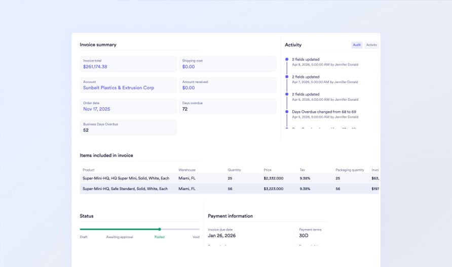 Invoice-to-payment tracing