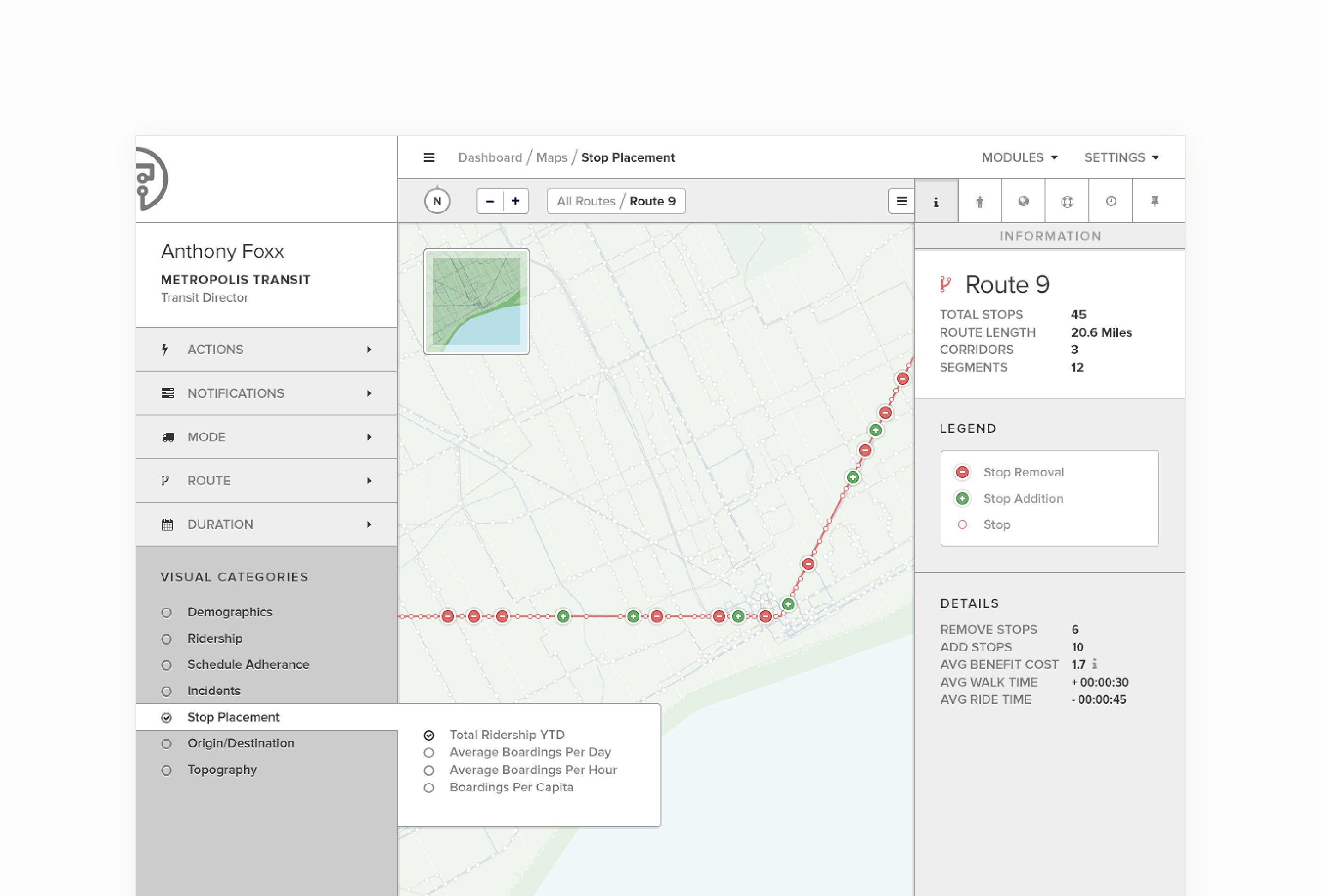 Transit Labs TAP Stop Placement Explorer