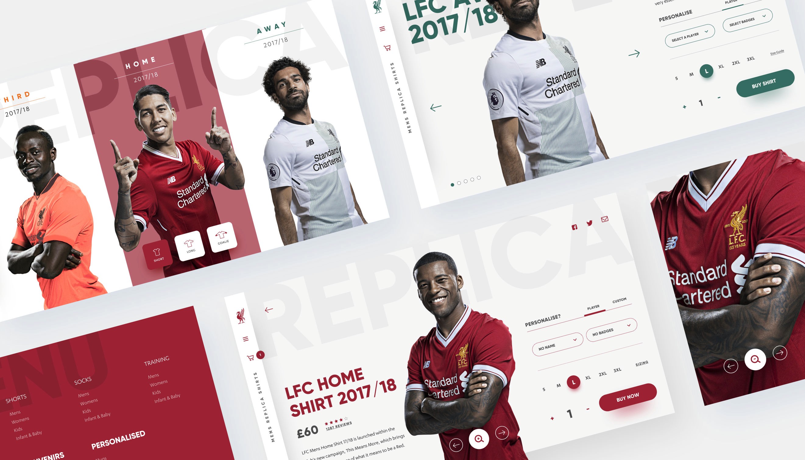 L.F.C Concept screens