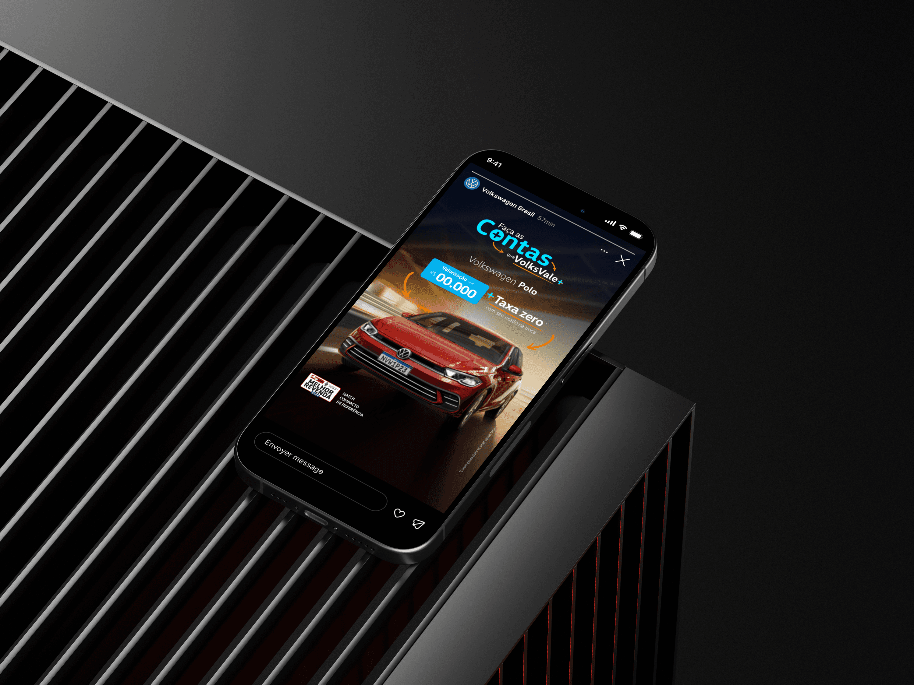 Sandro Rosa - Modular DCO design system for Volkswagen, creating 8,000+ assets per month with consistent branding, automated variations and higher media efficiency, developed in partnership with AlmapBBDO.