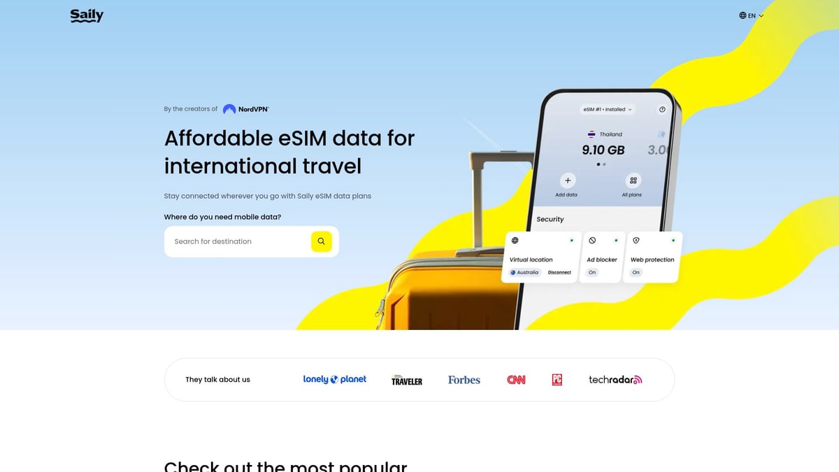 Top 7 Best e Sim Choices for Travelers in 2025 - Saily