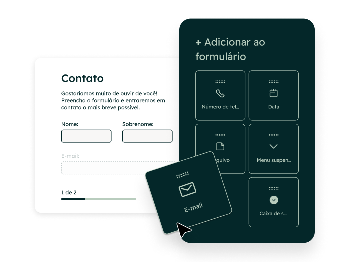 Captura de tela do Marketing Hub da HubSpot