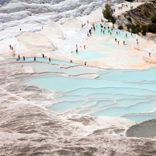 Mga tiket para sa Hierapolis at Travertines ng Pamukkale: Isang Araw na Paglilibot mula sa Bodrum sa Pamukkale
