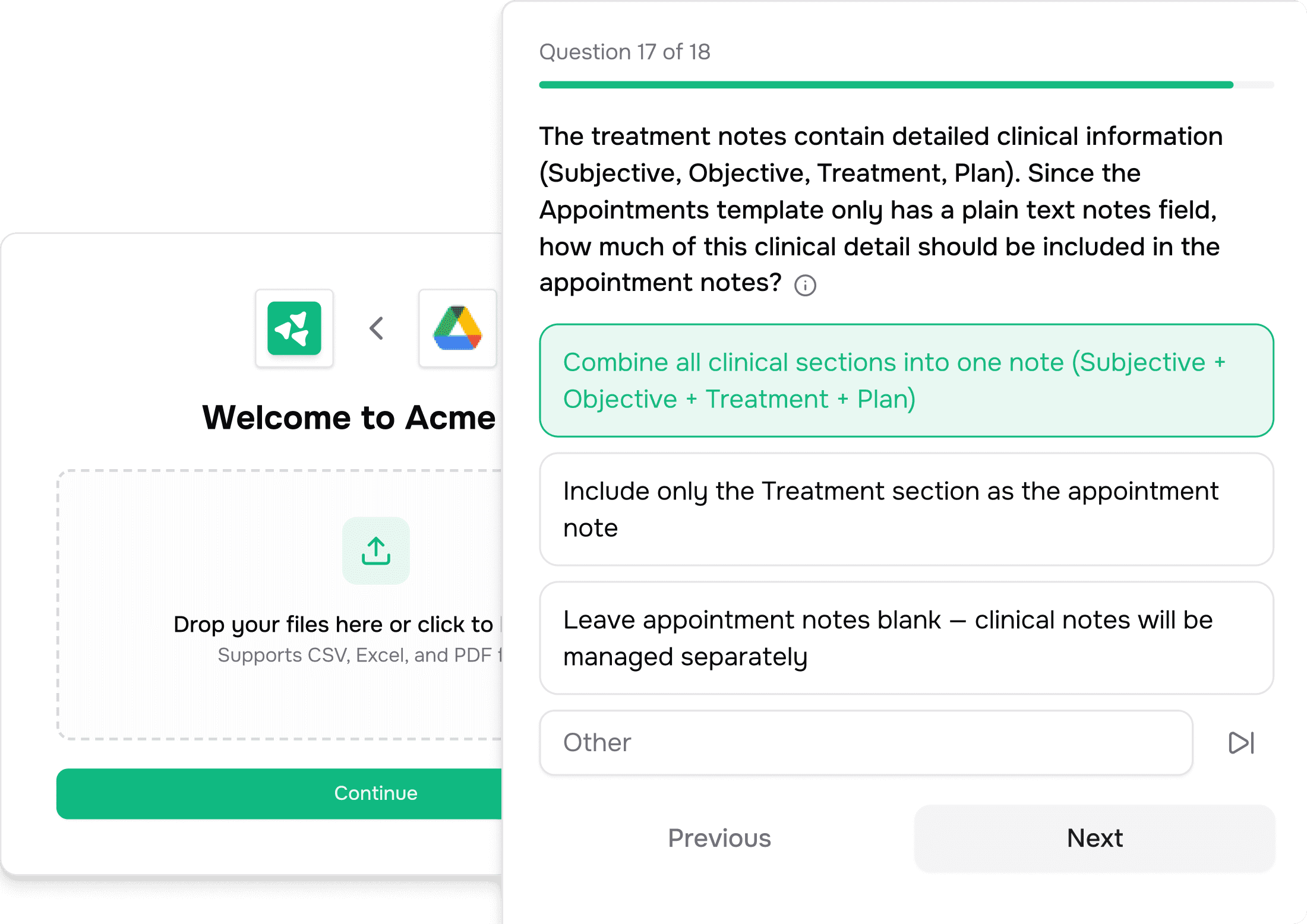 An image of Freelio's project ui
