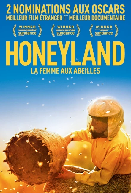 Affiche du film Honeyland de Tamara Kotevska et Ljubomir Sefanov