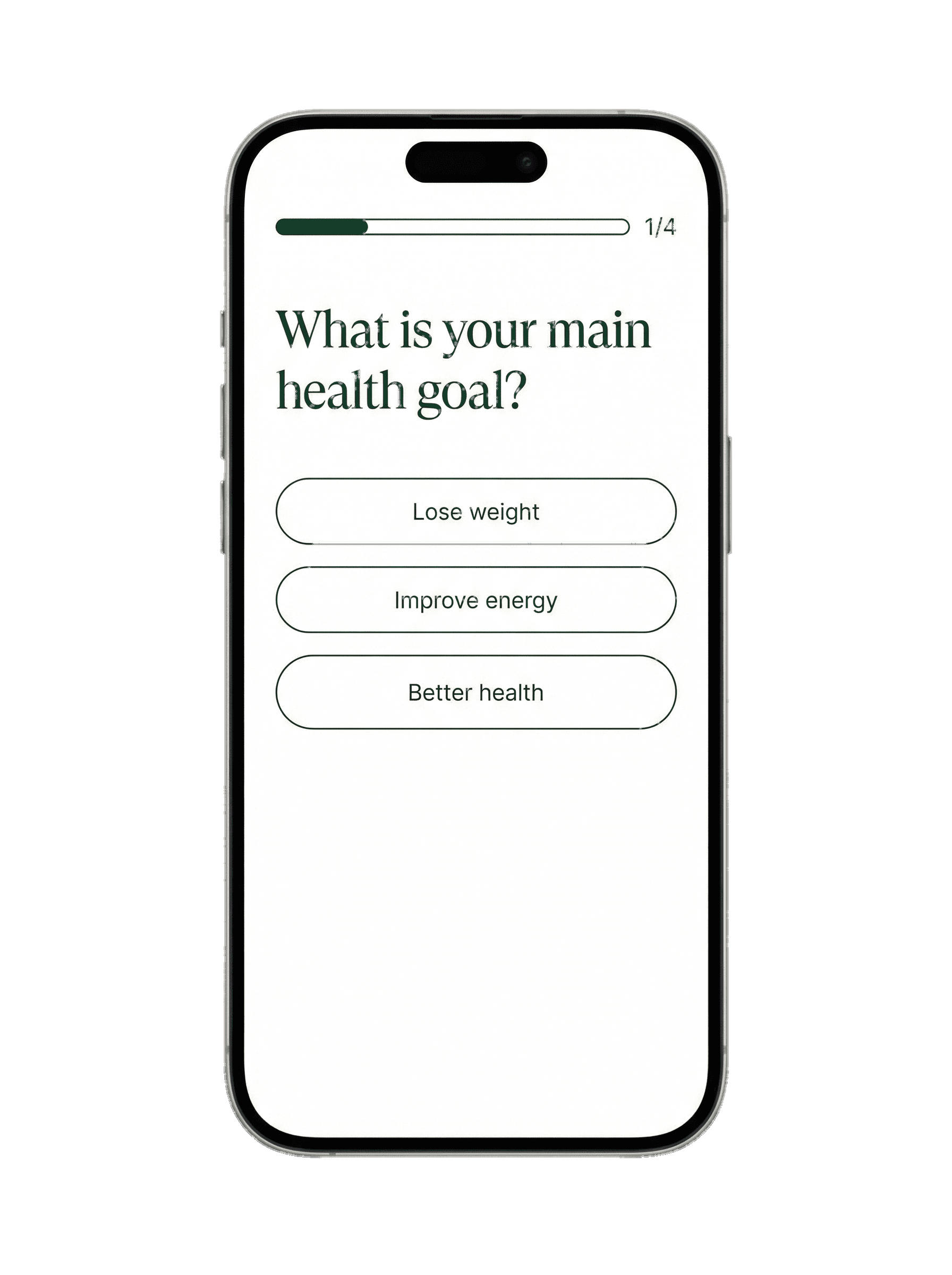 Complete a 2-minute health form