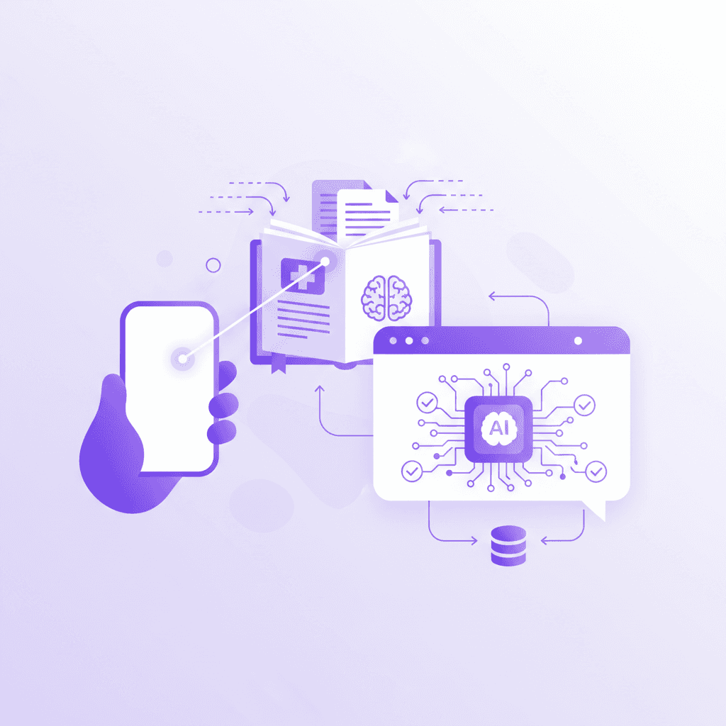 Penseum AI chatbot interface answering a medical student's question about cranial nerves