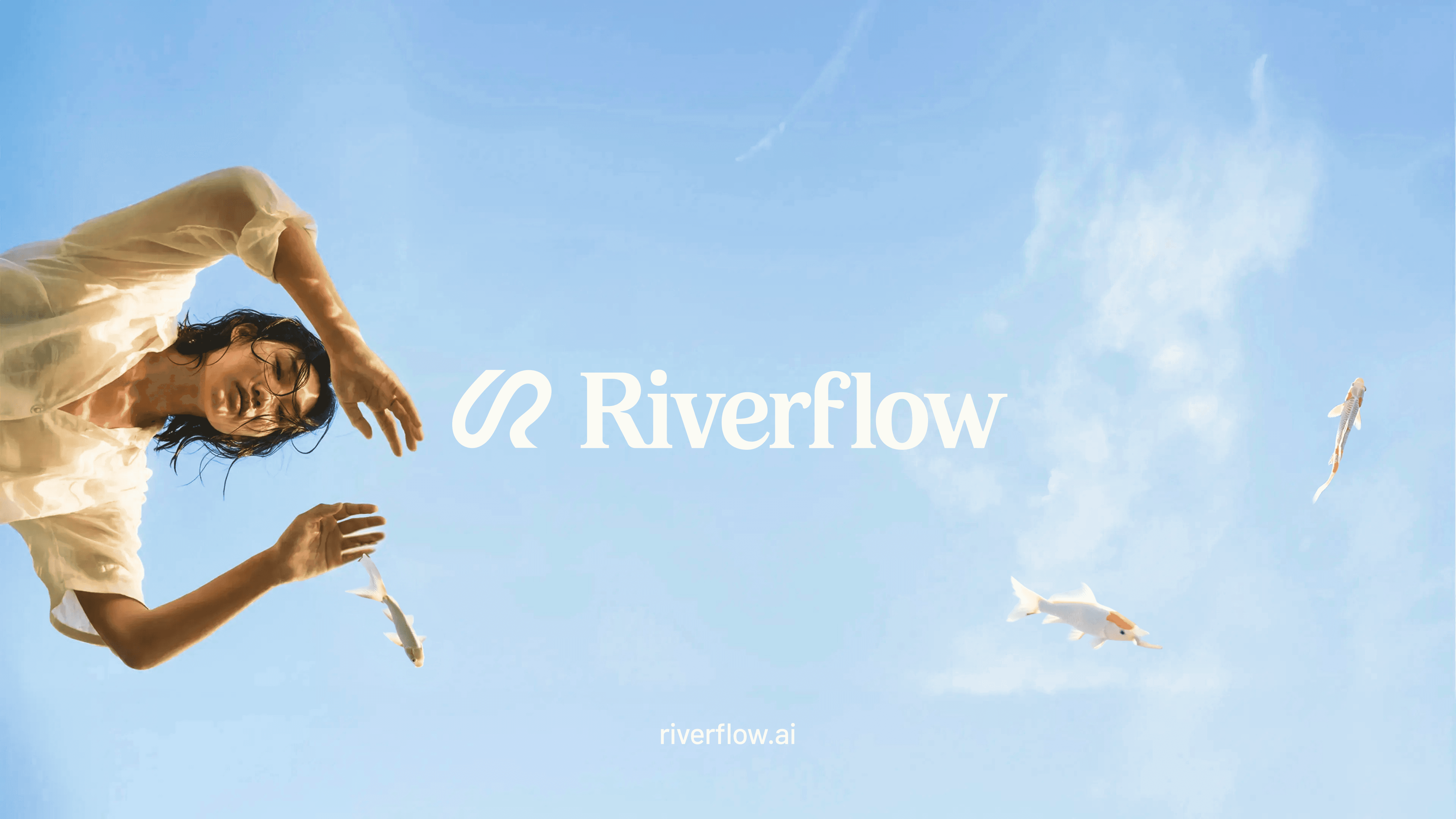Riverflow Cover Showing a Girl next to a river