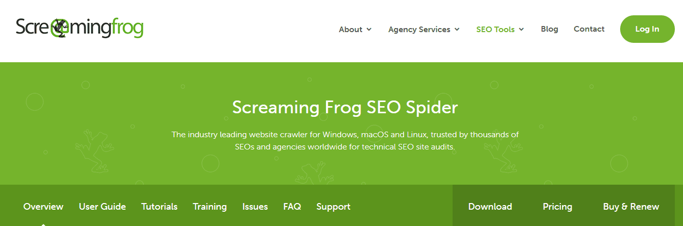 screaming frog - Tech SEO Agency