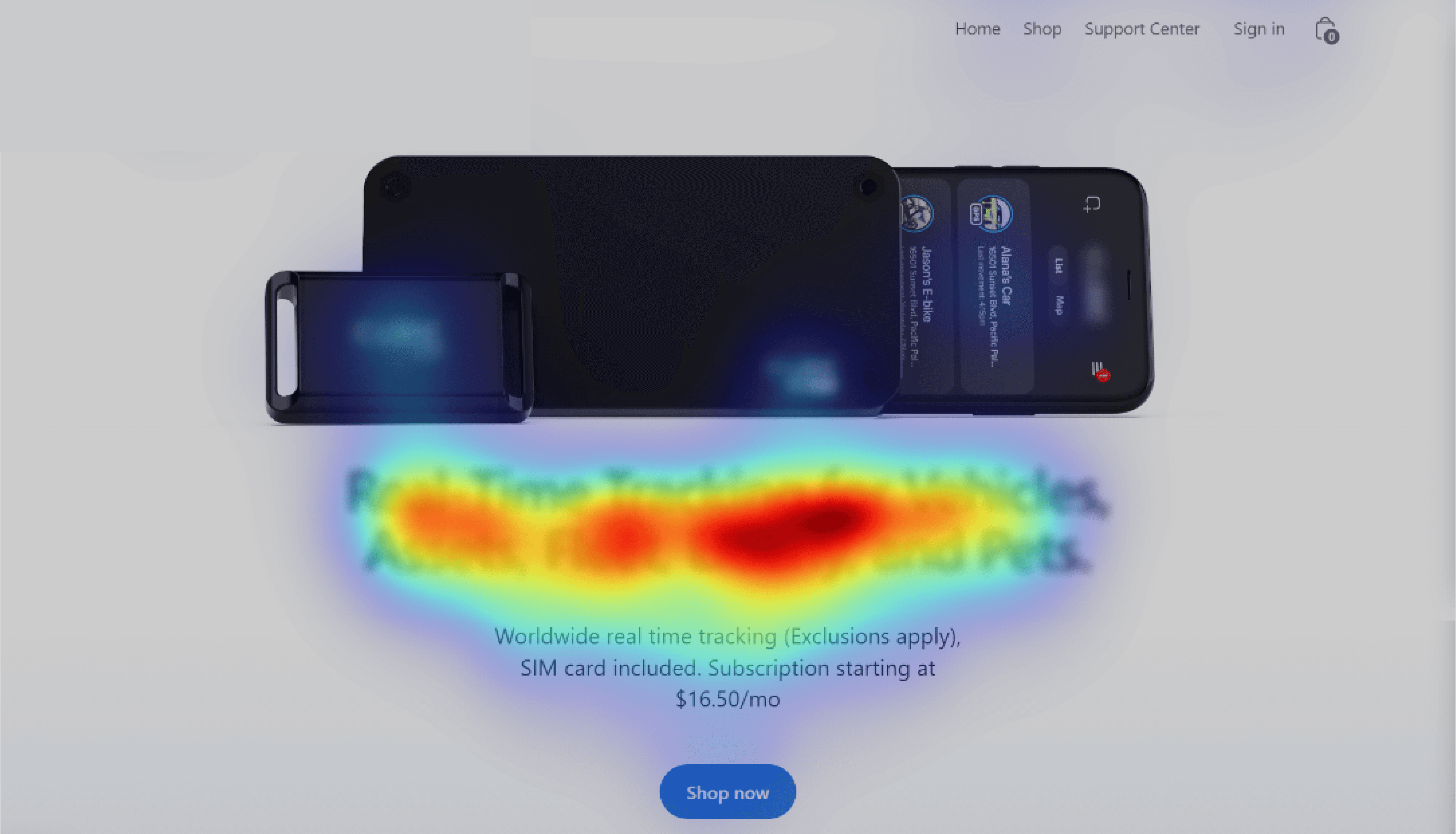 Heat map 1