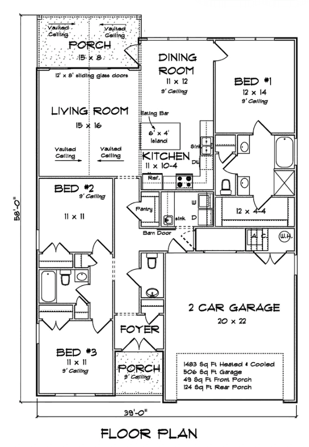 Tupelo Floor Plan