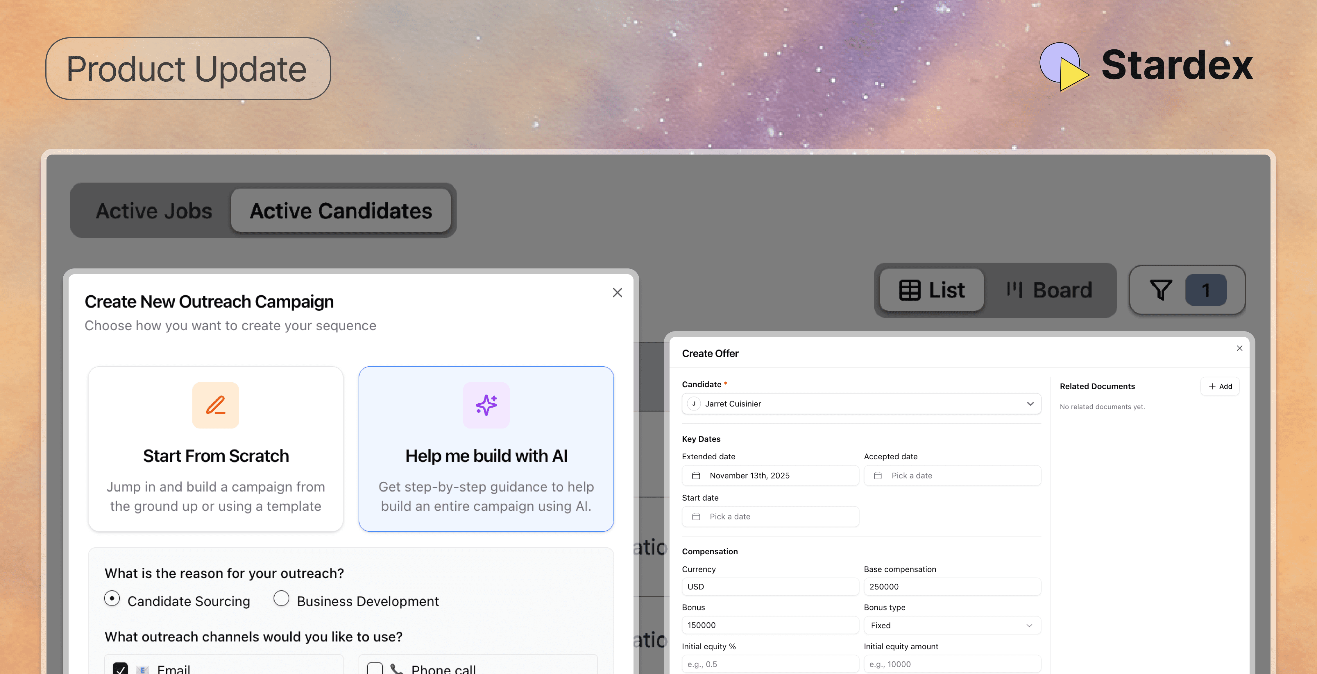 Stardex ai product update #12 | blog post cover image