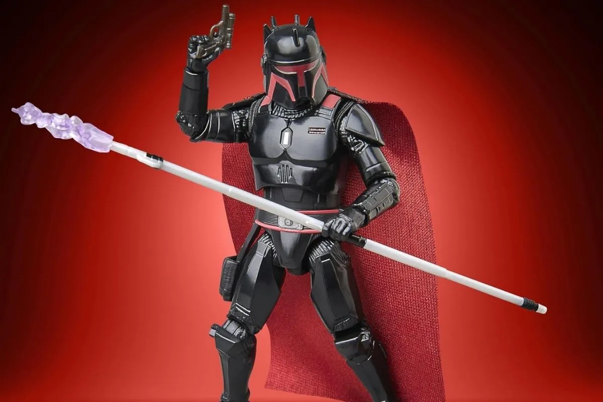 The Vintage Collection Moff Gideon Dark Trooper Armor figure.