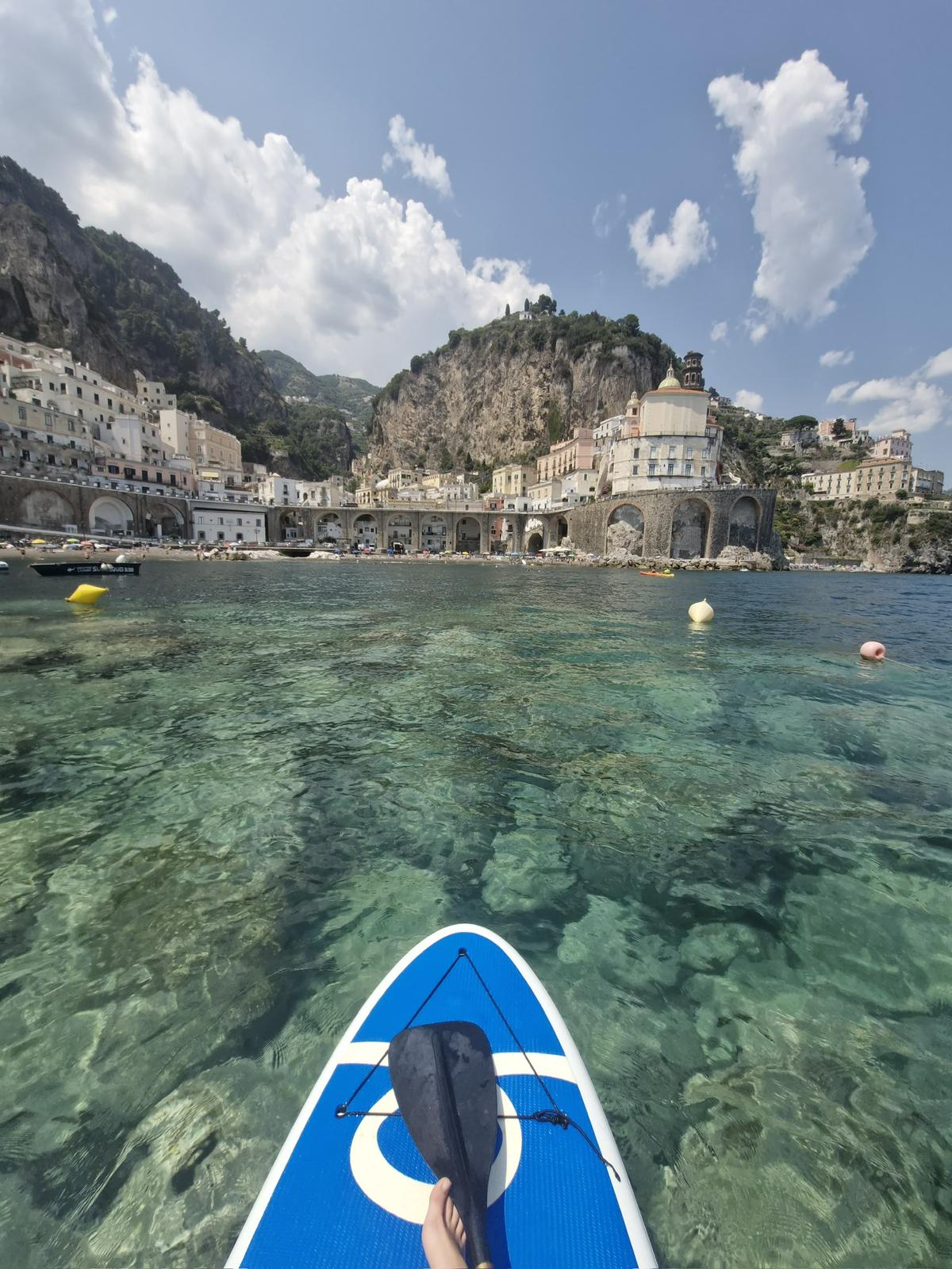 Man doing stunt at beach