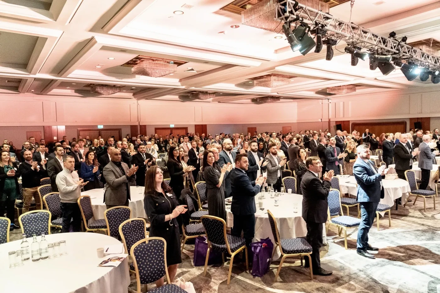 Conference and awards event photography for Stonebridge at the Hilton Birmingham