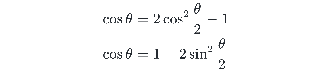 半角の公式の証明