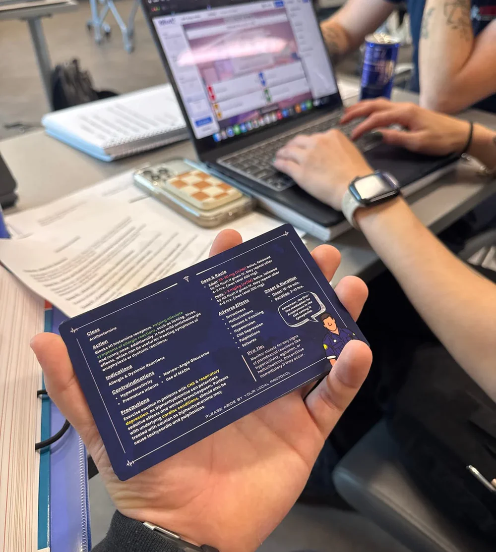paramedic & EMT flashcards