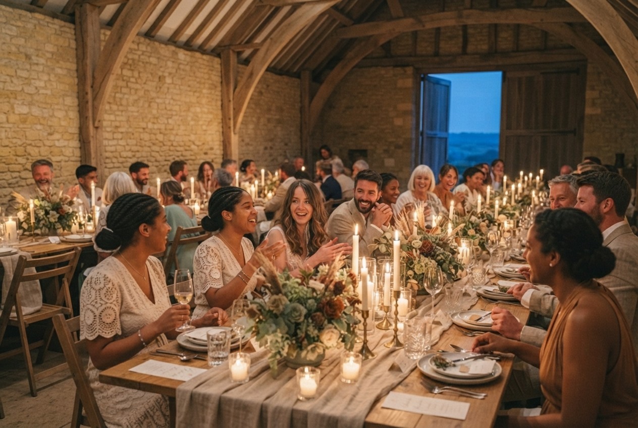 The wedding breakfast