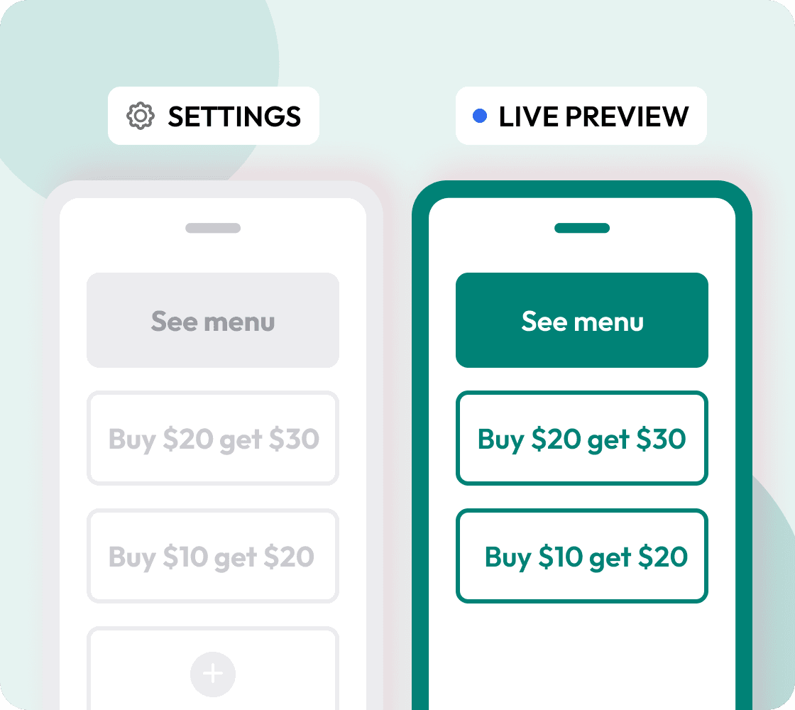 loyalty program feature with merchant portal