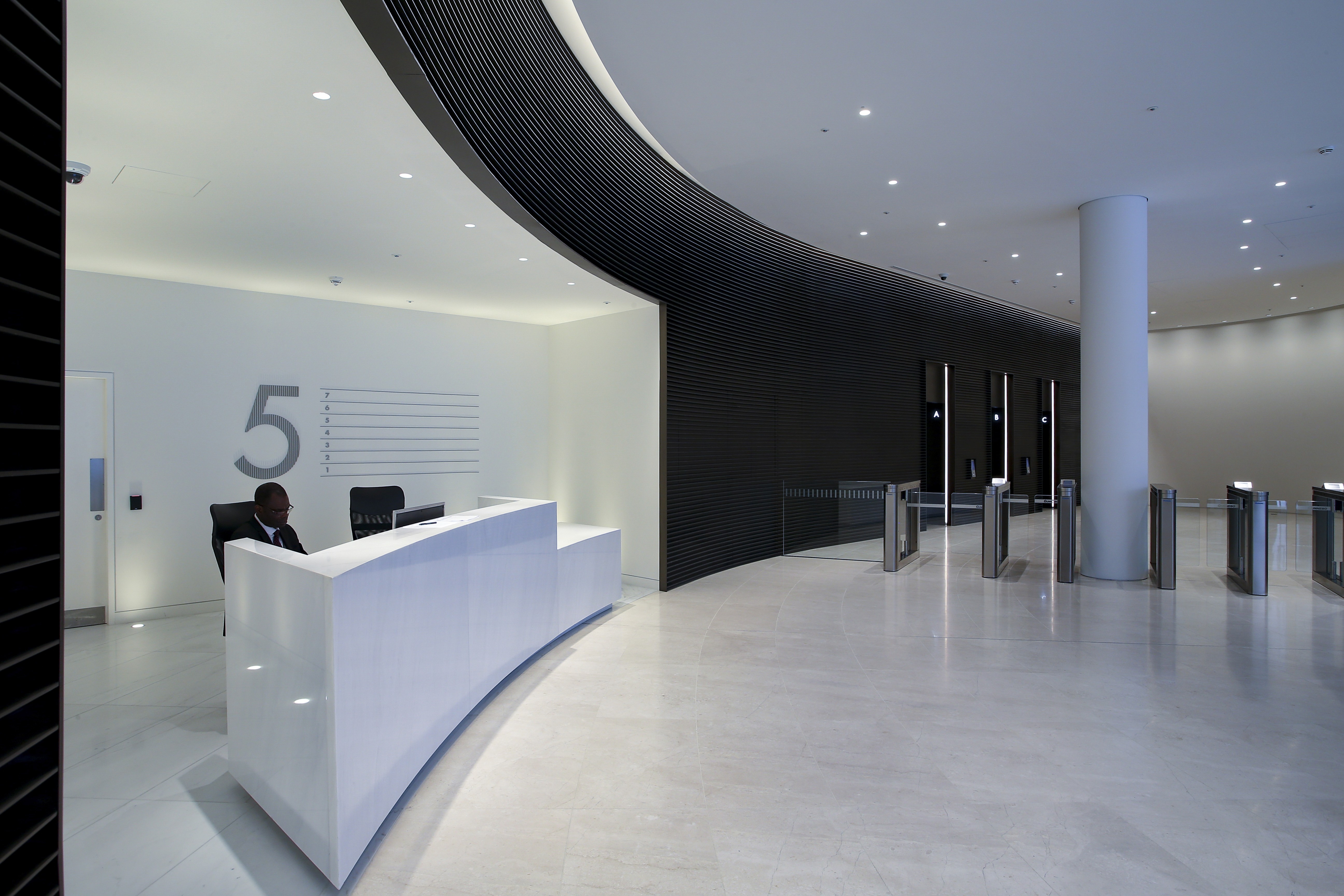 A commercial electrical installation completed by DPH