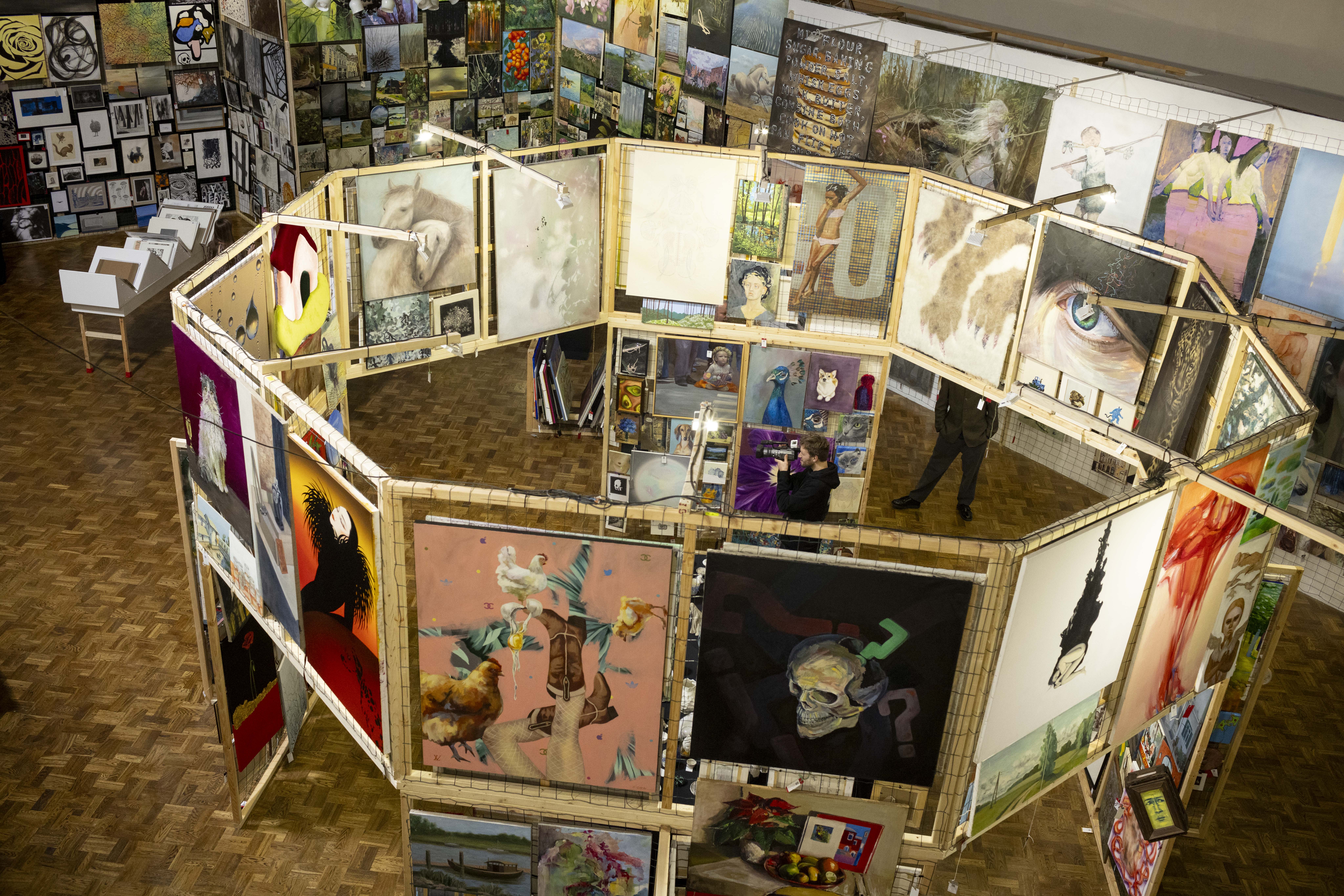 "JAUNmarka" Latvijas Mākslas akadēmijā, fotogrāfijas autors – Didzis Grodzs