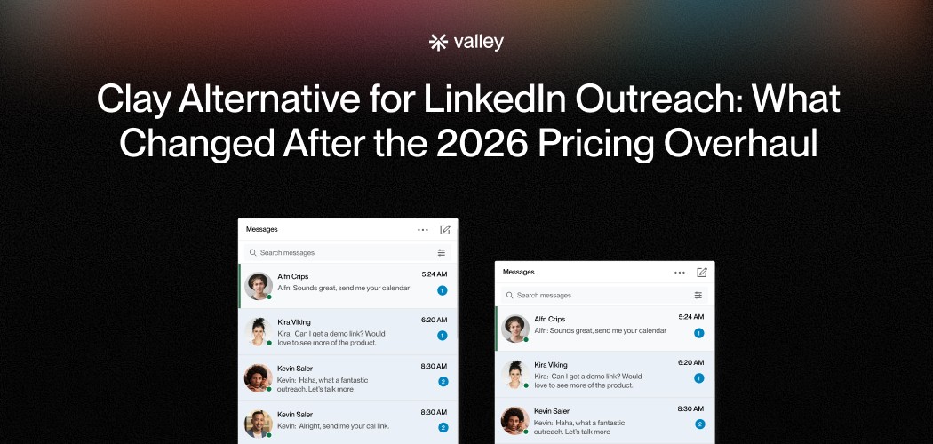 Clay Alternative for LinkedIn Outreach: What Changed After the 2026 Pricing Overhaul