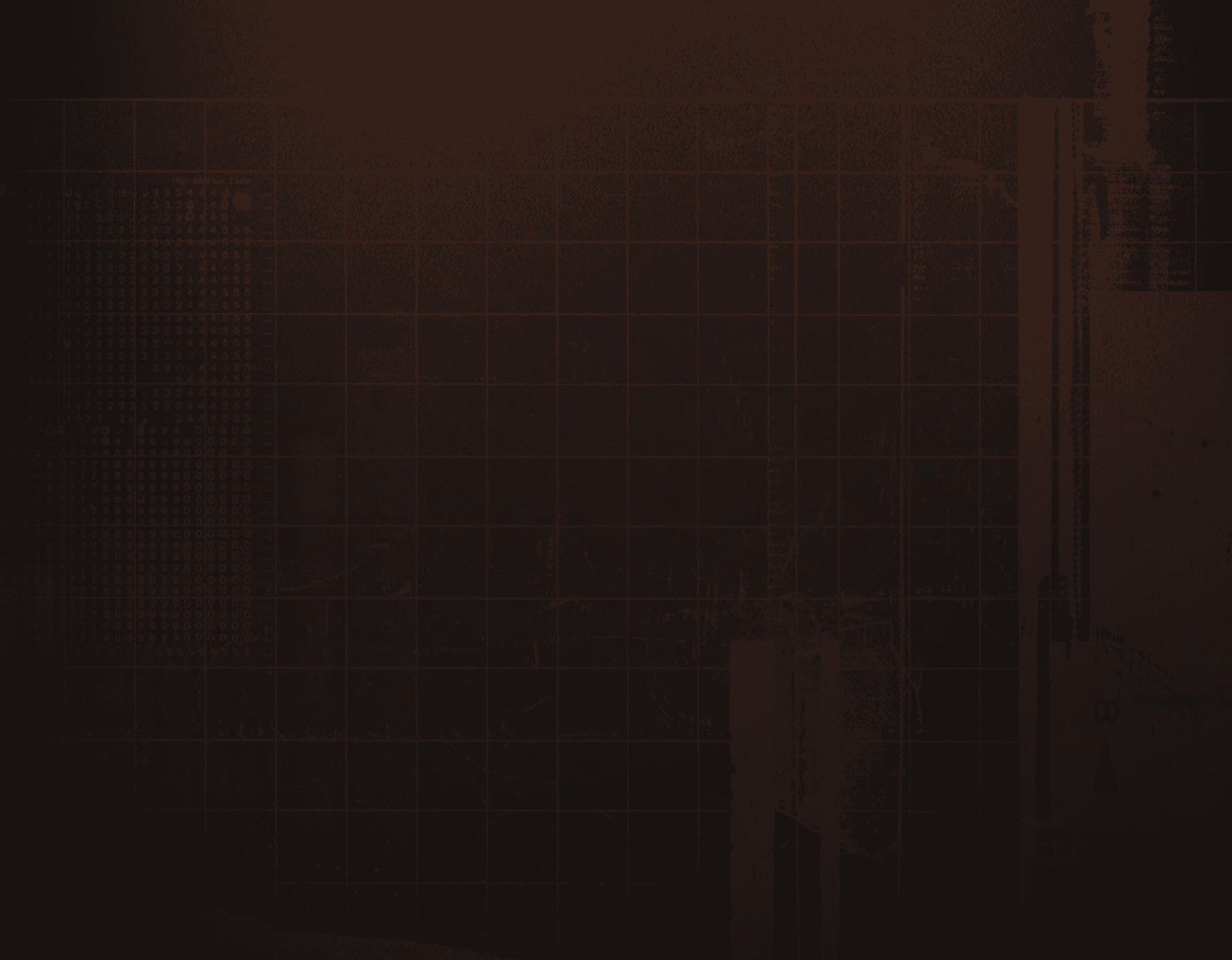 Abstract image with dark brown tones and a grid-like pattern.  The image is blurry and textured.