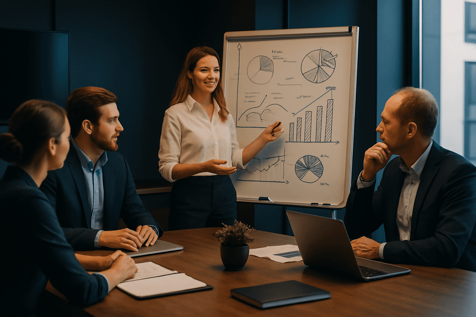 A Meeting with a Drawing Board