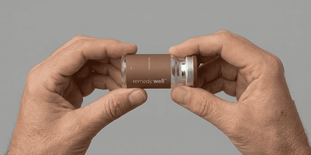 "Remedy Well digital clinic interface, showcasing structured patient intake, physician-guided care, pharmacy coordination, and clinically rigorous wellness programs