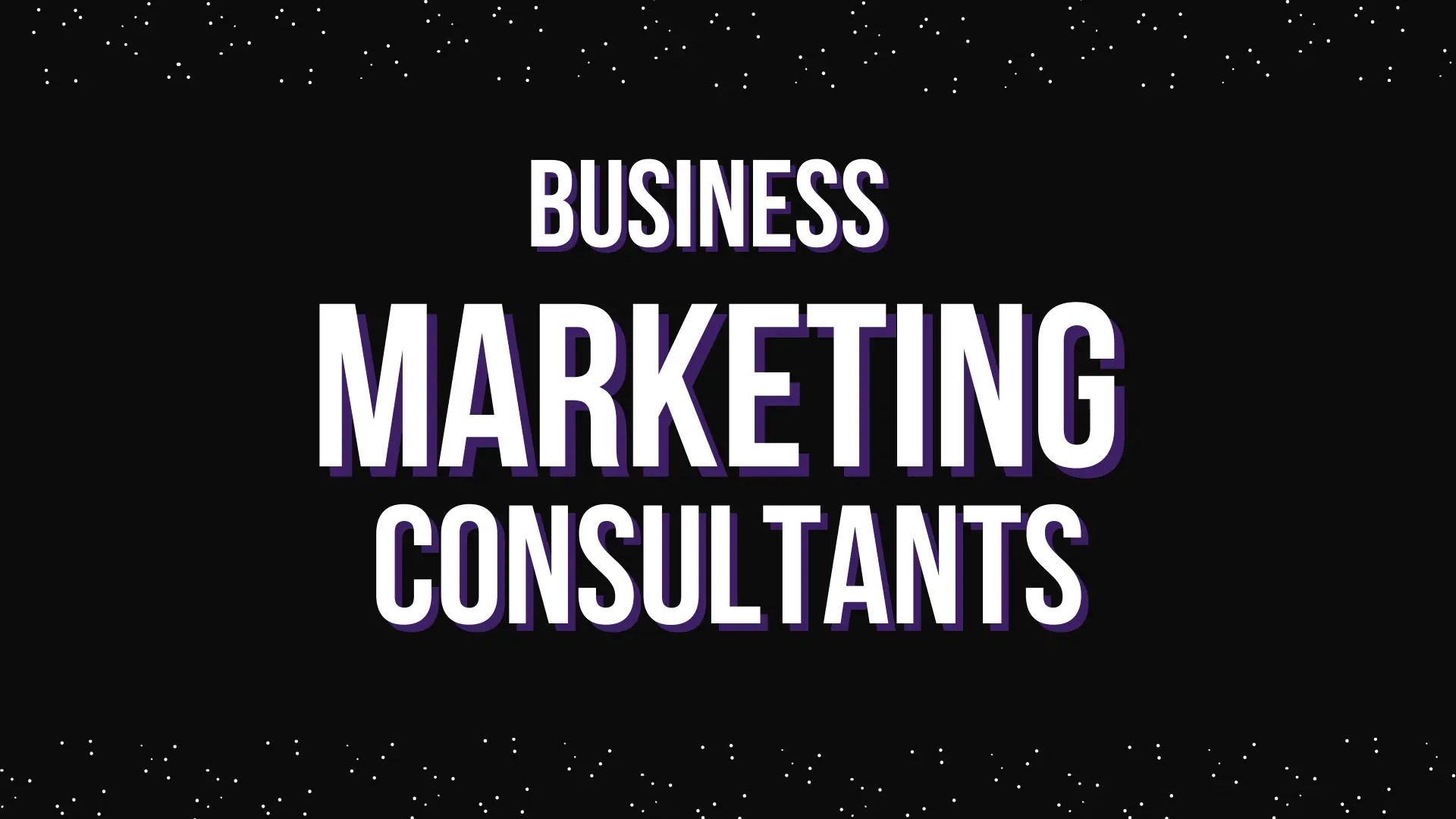 Business Marketing Consultants