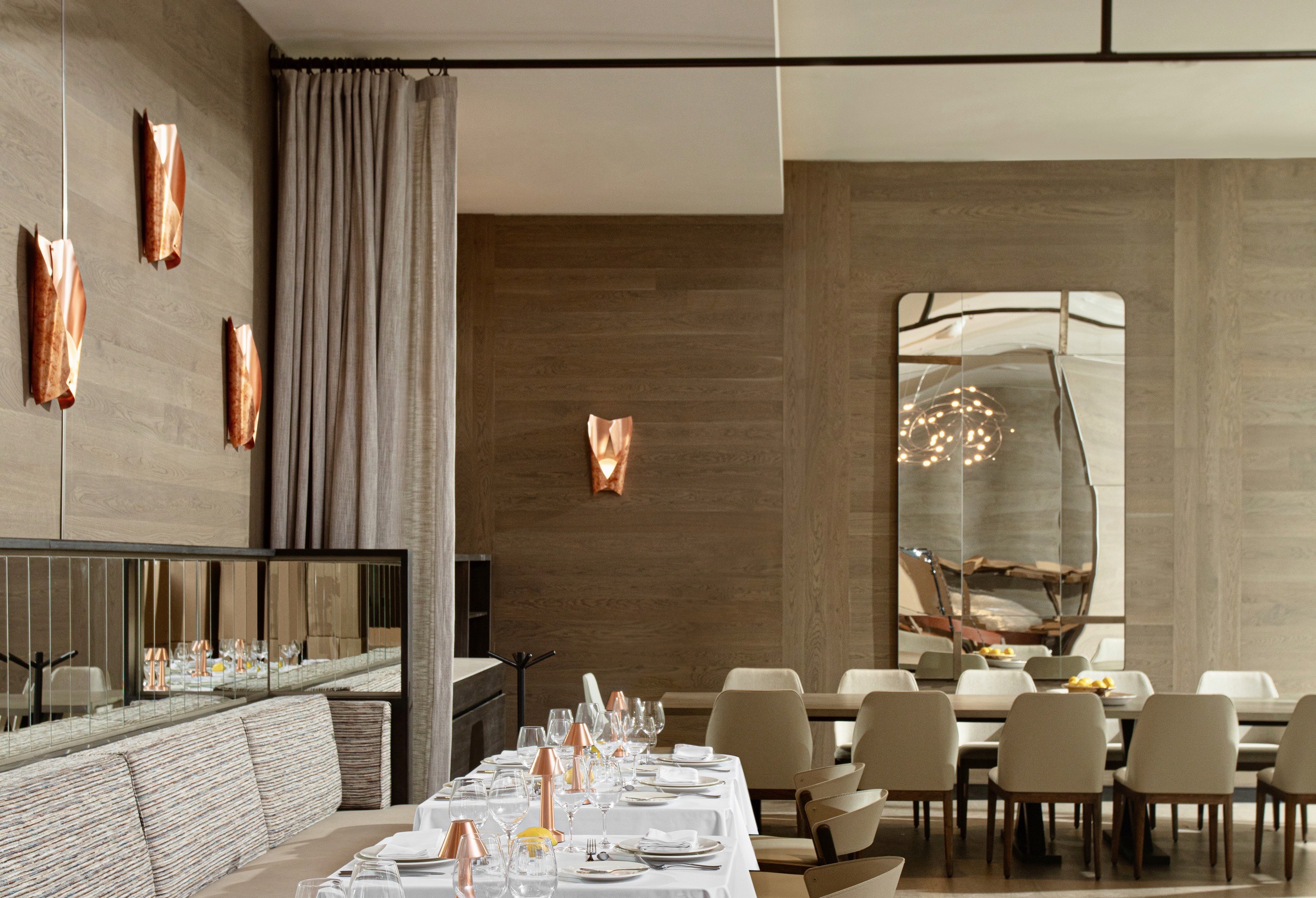 Copper room in debaines hotel