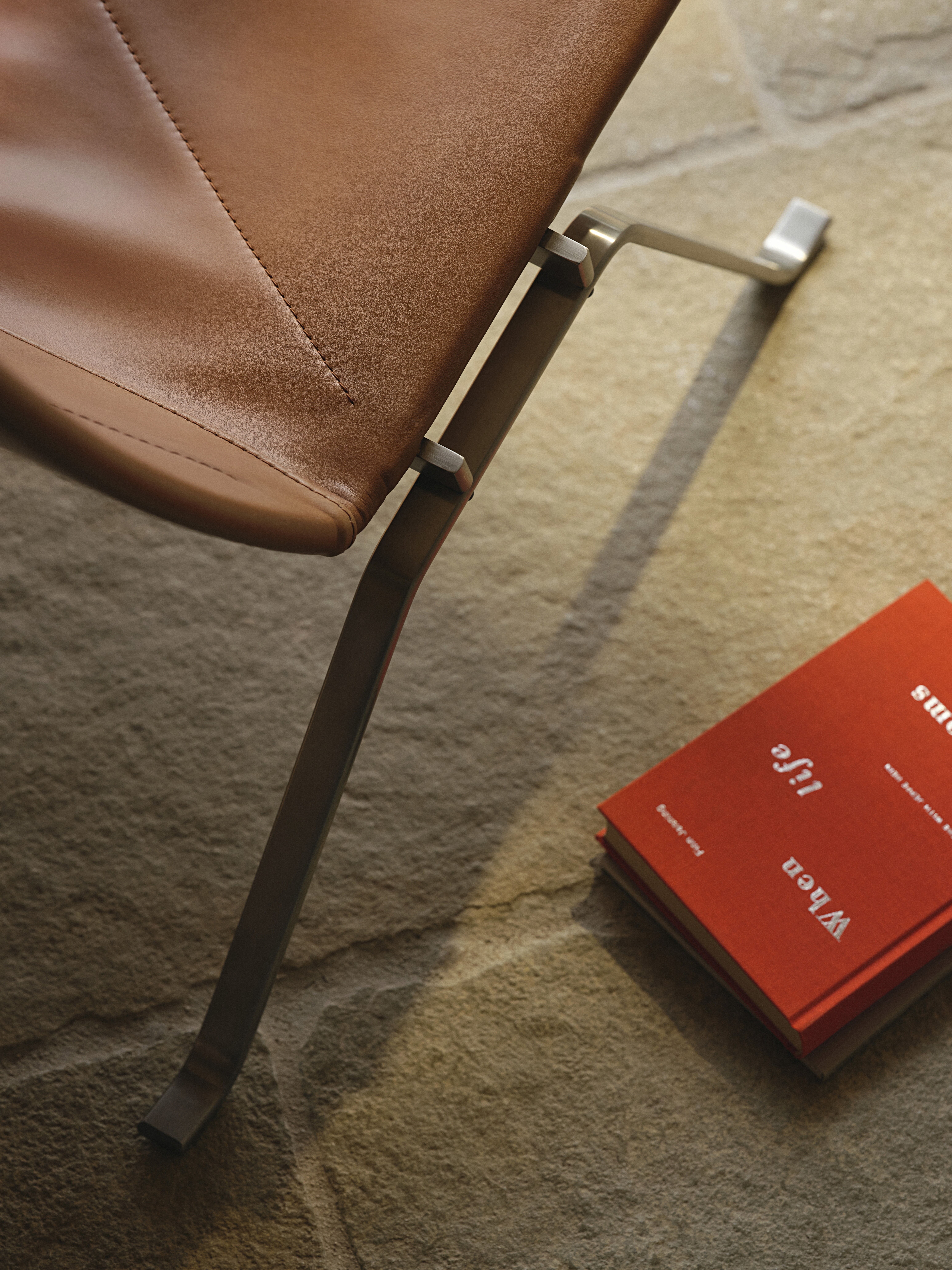 Flow Lab Fritz Hansen PK22 chair leather