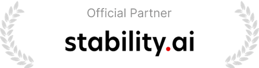 Stability AI logo.